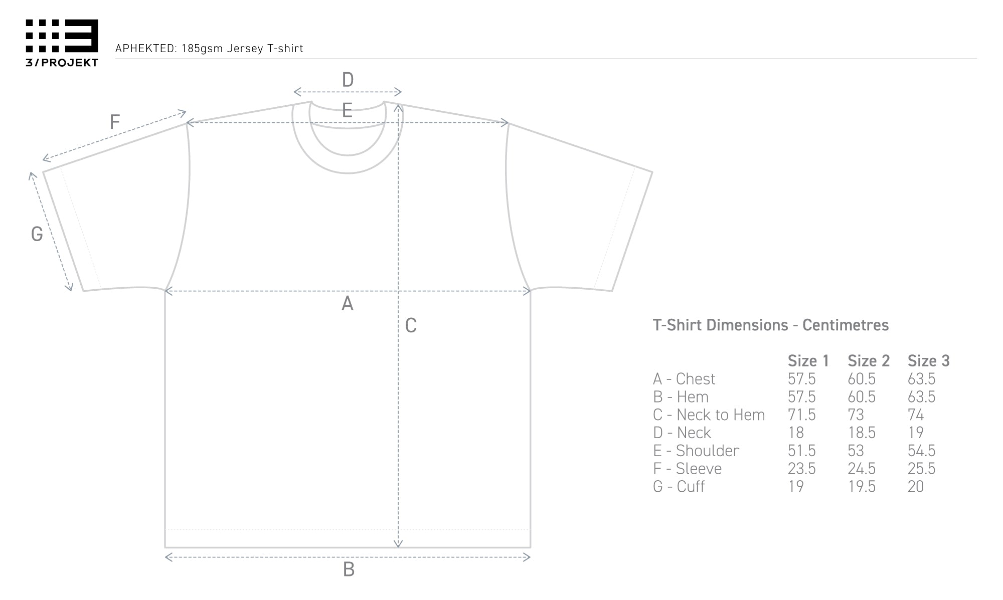 SERIES 0.1 - Black T-shirt